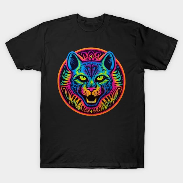 Circle of Cattitude T-Shirt by Geometric Cat